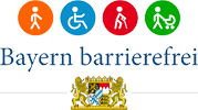 Bayern barrierefrei Logo Bayern barrierefrei